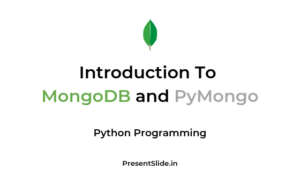 Introduction To MongoDB And PyMongo In Python – Almamater SPARKS